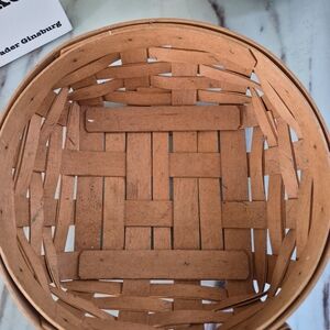 Longaberger Brown Woven Basket Vintage
